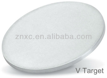 Vanadium sputtering targets 99.9