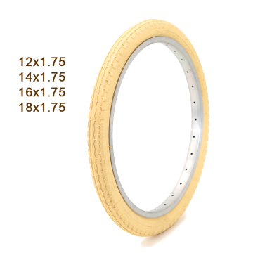 Kolorowa gumowa opona rowerowa MTB 16x1.75