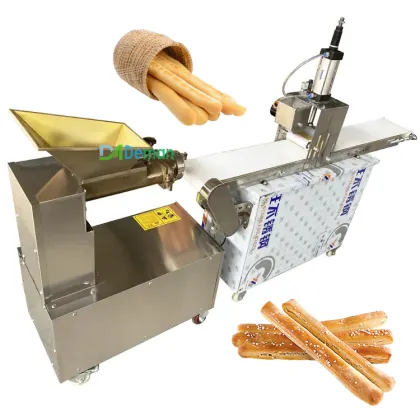 Factory Price Dough Extruder Cutter Machine for Bread Sticks and Pretzels