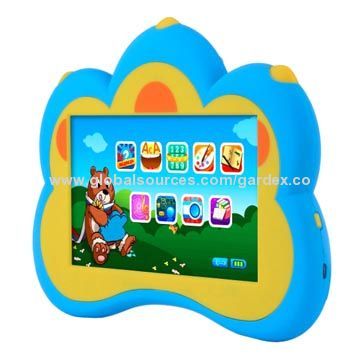 Latest Developmental Toys/7-inch Tablet PC Learning Machine for Kids, Made of Plastic Material