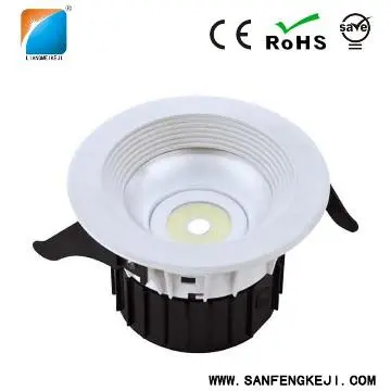 Good Heat Disspation IP44 10w  LED Downlight