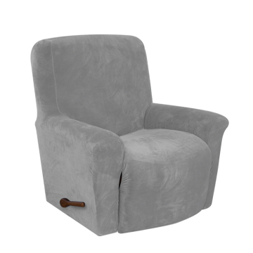 Universal Non-Slip Single-Seat Sofa Cover with Foam for Recliner Protection