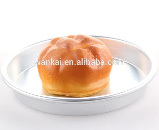 Round aluminum Pizza pan with bigger size pancake pan