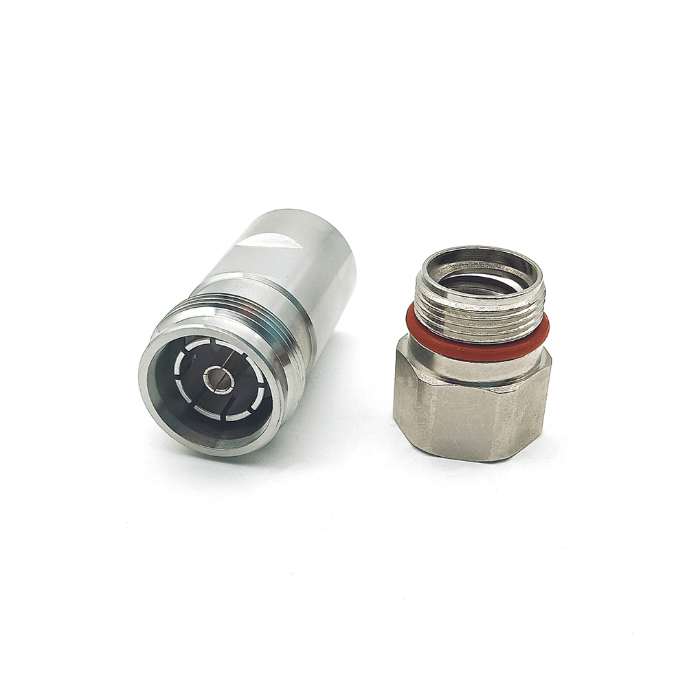 4.3-10 Mini Din Female Clamp RF Coaxial Connector