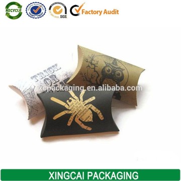 Halloween paper pillow box packaging