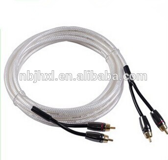 China Ningbo manufacturer female usb to rca cable audio cable price