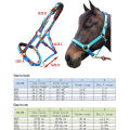 Halter de cavalo ajustável com preenchimento almofadado