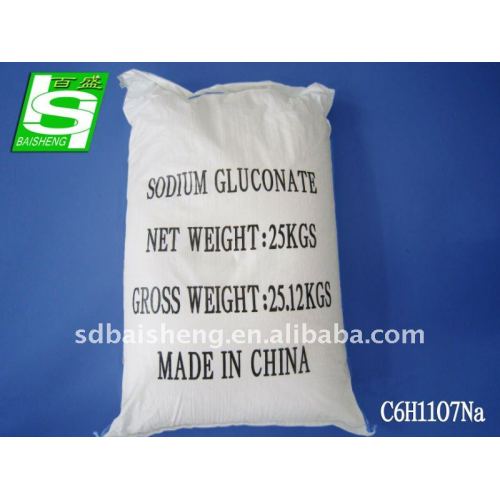 Sodium Gluconate 99% Concrete Admixture tech/food grade sodium gluconate 99% Manufactory