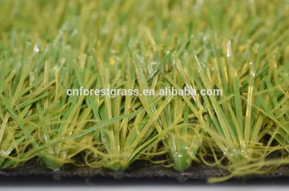 Two colors Tencate Thiolon stem shape artificial grass for football field