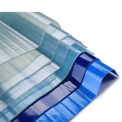 FRP Fiber Glass Corrugated Sunlight Roofing Sheet