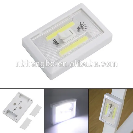 Wireless COB LED Closet Night Light Magnetic Stick on Wall Switch Lights
