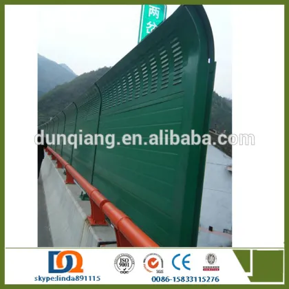 Highways and Railways Sound Reduction System Noise Barrier