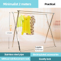 Double pole clothes hanger 2 meters