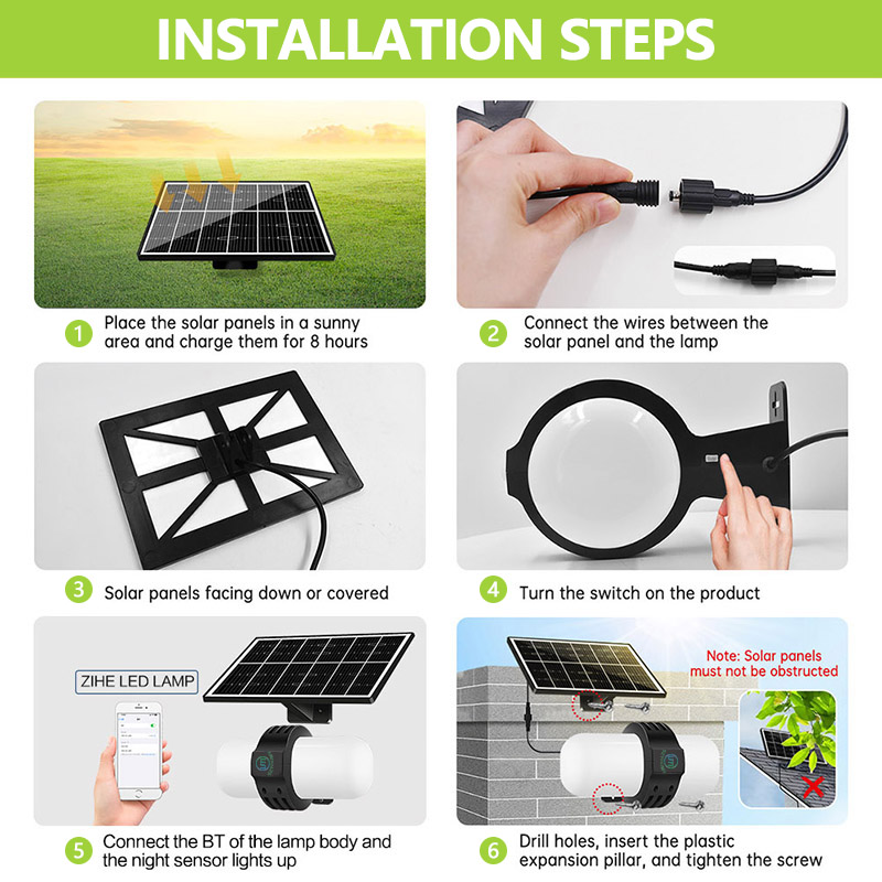 Solar LED Wall Light Solar LED Wall Light