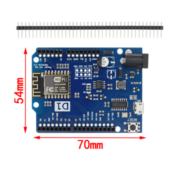 ESP -12F D1 WIFI विकास बोर्ड - WEMOS D1 R2 Arduino IDE के साथ संगत