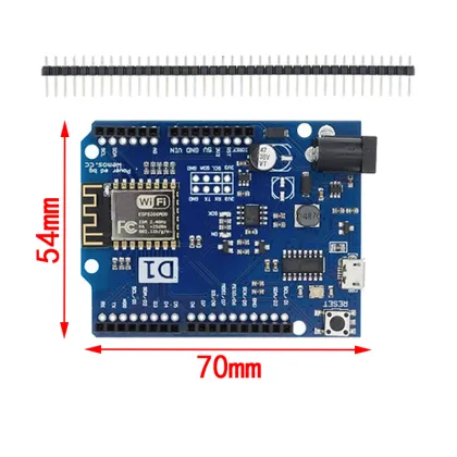 ESP-12F D1 WiFi Development Board - Wemos D1 R2 Compatible with Arduino IDE