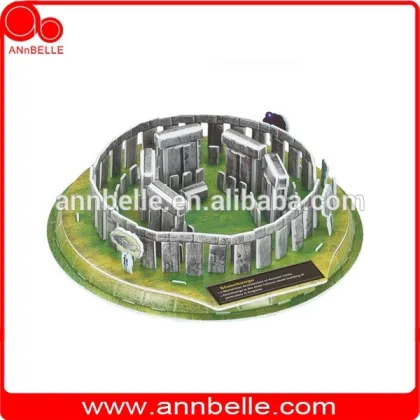 3d educational puzzle toy 3d puzzle Stonehenge (UK)