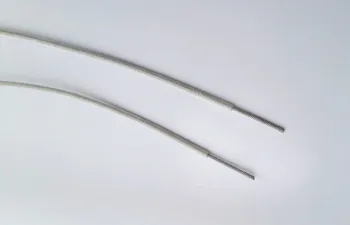 Nylon Coated 304 Stainless Steel Wire Rope , Dia 4mm 7x19 For Electricity