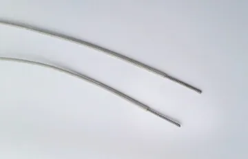 Nylon Coated 304 Stainless Steel Wire Rope , Dia 4mm 7x19 For Electricity