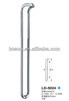 Captn C-LD5024 Stainless Steel Inox Glass Door Handles