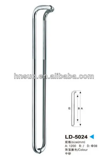 Captn C-LD5024 Stainless Steel Inox Glass Door Handles