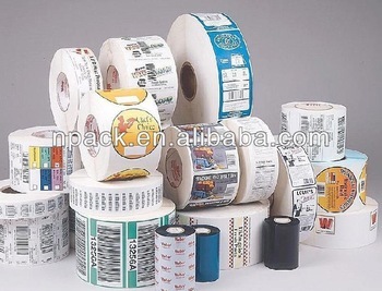 4 color self-adhesive label