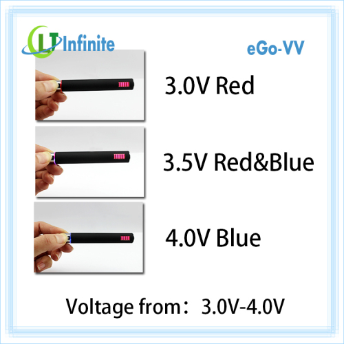 2013 Hot E Cigarette Battery EGO VV with Variable Voltage 3V-4V