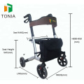 Rollator con sistema de frenos de bucle sensible