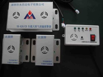 CE: Car Gas detector with two sensors