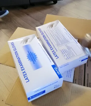 Protective Medical Latex Gloves