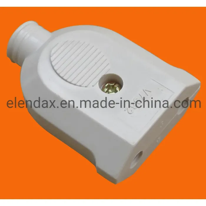 Steker Listrik Lurus 2 Pin Gaya Eropa P7053