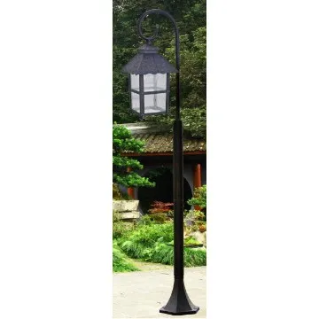 Aluminium material Garden pole light