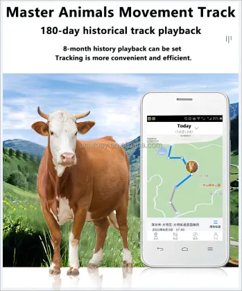 Waterproof GPS Cow Tracker with Anti-Theft and Anti-Interference Ceramic Antenna