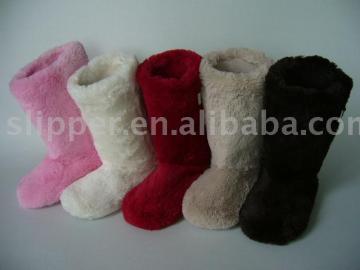pv plush boot