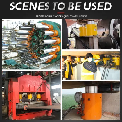 Flat Hydraulic Cylinder Hydraulic Multi Stage Jack