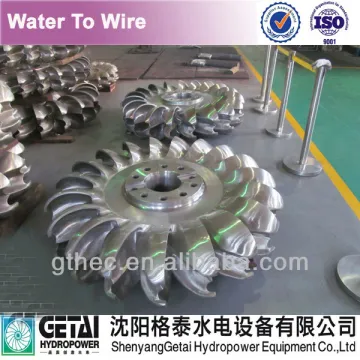 Eco friendly stainless steel pelton turbine wheel for water turbine rehabilitation and generator made in china from shenyang