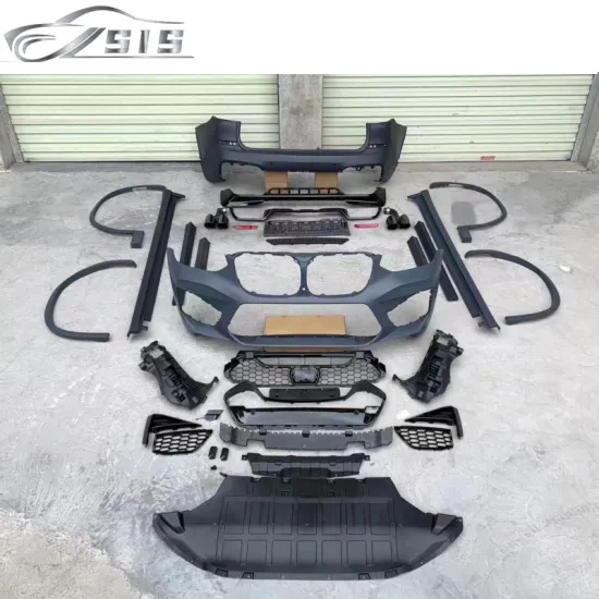 PP Full Set Body Kits for BMW X3 G01 Series 2017-2020 Including Bumpers and Grille