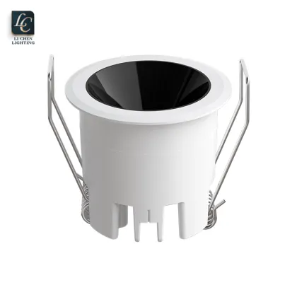 Antiglare White LED Downlights for Hotels and Apartments