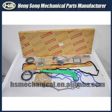 Used for diesel engine full head gasket kit J08 J08E