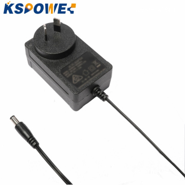 AU 2Prong 230VAC ke 12V3A Pengubah Penyesuai Kuasa