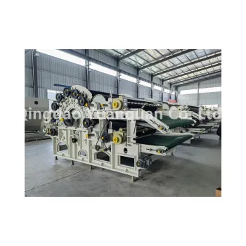 Automatic Non Woven Double Doffer Carding Machine for Felt Mattress and Bedding Furniture