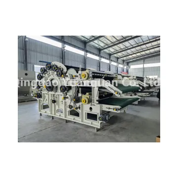 Automatic Non Woven Double Doffer Carding Machine for Felt Mattress and Bedding Furniture