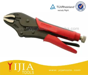 CR V curved jaw locking pliers