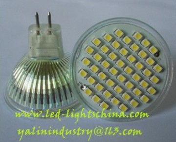 MR16 SMD LED lamp cup, high bright GU10/E27 LED spotlight, energy efficient indoor lighting