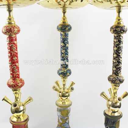 Social smoke popular shishabar 4 pipes hookah pot