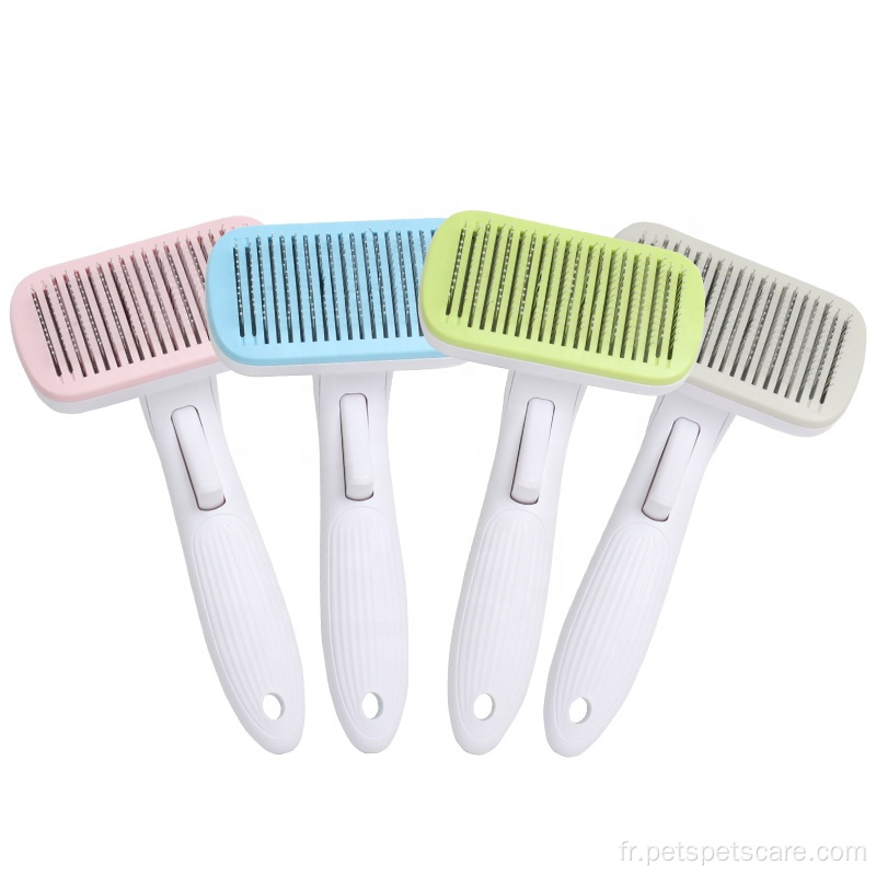 Épilation de la coiffure GroooMing Slicker Brush avec des perles collantes