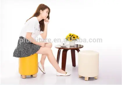 Modern colouful storage stool furniture