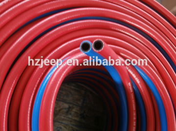 PVC twin welding hose