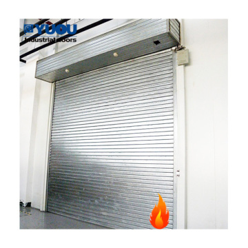 High-Quality Fireproof Garage Automatic Steel Rolling Shutter