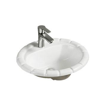 moon above counter basin